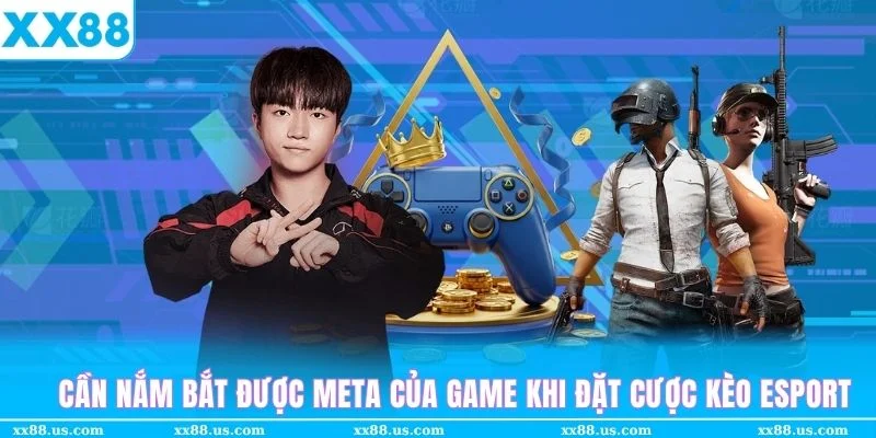 Đặt cược kèo Esport cần phải hiểu được meta của game mình tham gia